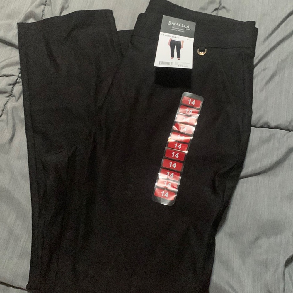 NWT BLACK PANTS SIZE 14